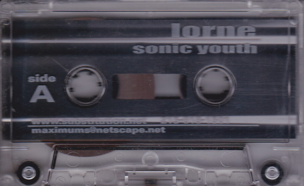 Lorne Sonic Youth Cassette Side A