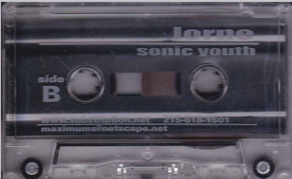 Lorne Sonic Youth Cassette Side B