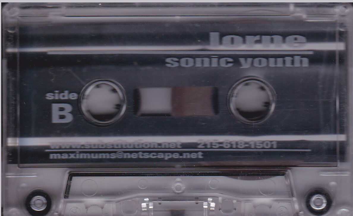 Lorne Sonic Youth Cassette Side B